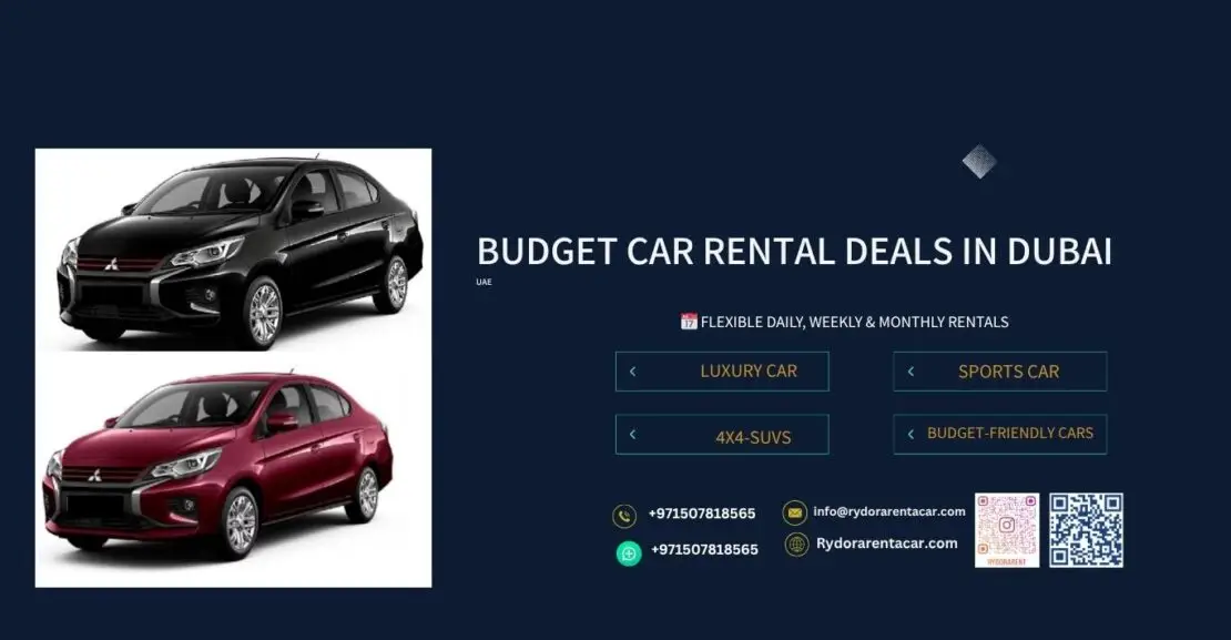 Budget Car Rental Deals in Dubai