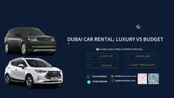 Dubai Car Rental Luxury vs Budget