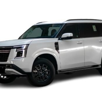 Nissan Patrol 2025 white rydorarentacar.com