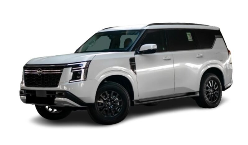 Nissan Patrol 2025 white rydorarentacar.com